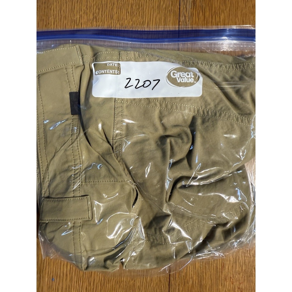 REI Co-op Hiking‎ Shorts Men's 36 Beige Belted Nylon Spandex Trail 11" Inseam - Picture 11 of 11